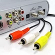 AV-YT101 SCART AV átalakító kábel, kétirányú kompozit SCART, RCA videó és audió átalakító kábel