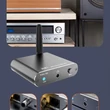 D300 Vezeték nélküli APTX-HD Bluetooth 5.2 HiFi Sztereó Audio Adapter – Koaxiális Optikai Szál Támogatás, aptX-LL, Erősítőkhöz