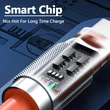 120W 6A-es USB-C gyorstöltő kábel, adatkábel 480Mbps 1 méter fekete