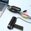 F1 RCA–USB videókonverter, VHS videó jel átalakító, digitalizáló 1080P (RCA anya)