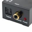 Digitális - analóg Toslink/Coaxial - RCA audió adapter DAC