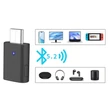 Bluetooth 5.2 audio adó USB-C adapter, PS5/PS4/PC/Nintendo/Mobiltelefon, Qualcomm APTX alacsony késleltetéssel