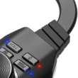 Virtuális 7.1 csatornás hangkártya konverter adapter külső usb hangkártya Lague of Legends és PUBG hangeffekt gombokkal