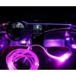 Műszerfal LED Csík, Autós dekor szalag lila színben