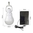 130 LM Napelemes LED izzó, led lámpa, 3m Micro USB csatlakozós kábellel