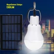 130 LM Napelemes LED izzó, led lámpa, 3m Micro USB csatlakozós kábellel