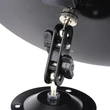 5W 5V-os vízálló köralakú napelem 3m kábellel Micro USB-s, kültéri akkumulátoros kamerákhoz, lámpákhoz