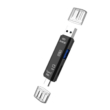 3 az 1-ben Type-C USB 3.1 kártyaolvasó OTG adapter, micro usb, TF kártyaolvasó