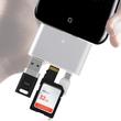 Type C OTG adapter, Type C MicroSD, TF kártyaolvasó, USB 3.0, Micro USB