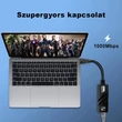 USB 3.0 RJ45 Gigabit Ethernet adapter 10/100/1000 Mbps-os sebesség