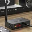 Bluetooth 5.3 NFC adó-vevő audio adapter, DAC átalakító, MP3 lejátszó,  Karaoke mikrofon bemenettel