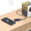 GT69 4 az 1-ben vezeték nélküli audio adapter Bluetooth 5.4, LCD képernyővel és beépített mikrofonnal, MP3 lejátszó