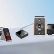 Bluetooth 5.0 audio adó vevő adaptert, aux és az optikai-digitális toslink ki- és bemenet