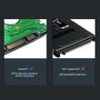 Q5 2,5" külső merevlemez-ház 5 Gbps USB 3.0-SATA merevlemez-ház SSD-hez és HDD-hez