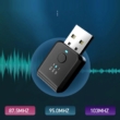T50 USB Bluetooth 5.1 FM transzmitter Audio adapter