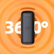 2.4Ghz Vezeték nélküli intelligens zajcsökkentős HD dupla mikrofon szett USB C androidos okos telefonokhoz, 8pin adapterrel
