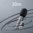 2.4Ghz Vezeték nélküli intelligens zajcsökkentős HD mikrofon iPhone-hoz, iPadhez