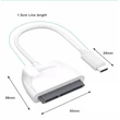 USB 3.0 Type c - 2.5"/3.5" SATA kábel HDD/SSD átalakító adapter