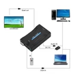 VGA-SCART átalakító adapter, SCART bemenetű TV-hez, projektorhoz távirányítóval