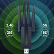 LA06 1200Mbps USB WiFi Adapter Doubl Band 2.4G + 5GHz