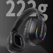 GT100 Bluetooth 5.4 Gamer vezeték nélküli fejhallgató beépített mikrofonnal, ENC zajszűréssel