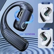 YS01 180°-ban Forgatható egyoldalú fülhallgató, Bluetooth 5.4, HiFi Zene, HD Mikrofon, Alacsony Késleltetés, IPX5 vízálló