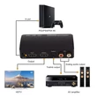 2 az 1-ben HDMI-kompatibilis audio konverter és ARC leválasztó – L/R Toslink, 5.1, HDCP 2.2, 4K60Hz, HDR, Bluetooth 5.0 adó adapter