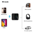 BT200 Bluetooth 5.4 audio adó/vevő adapter támogatja az AAC, Aptx-LL, Aptx-HD és SBC-t