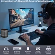 BV60 USB Bluetooth 6.0 adó adapter számítógéphez, tv-hez megbízható kapcsolódást bluetooh eszközökhöz