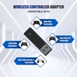 XB00 USB Wireless Kontroller Adapter PChez és Xbox-hoz, Multiconnect 8 eszköz