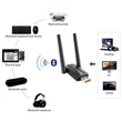 AX900 2 az 1-ben Bluetooth 5.4 + 900Mbps Wifi adapter számítógépekhez