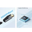 Rj45 USB-C talakító adapter laptopokhoz, telefonokhoz, tabletekhez 1000 Mbps
