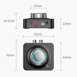 Bluetooth 5.0 vevő, 3D Surround hangzás, TF kártyás MP3 lejátszó, 3,5 mm-es Jack és RCA aljzattal