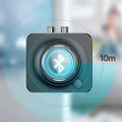 Bluetooth 5.0 vevő, 3D Surround hangzás, TF kártyás MP3 lejátszó, 3,5 mm-es Jack és RCA aljzattal