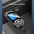 3 az 1-ben LCD kijelzős Bluetooth 5.0 audio adó-vevő + külső hangkártya