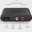 B21 2 az 1-ben NFC Bluetooth 5.0 vevő 2 mobil eszköz támogatással egy időben