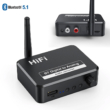 B35 3 az 1-ben Bluetooth 5.1 audio vevő, DAC digitális analóg átalakító, USB Mp3 lejátszó, hangerő szabályzóval