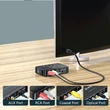 5 az 1-ben NFC többfunkciós Bluetooth adapter, LED kijelzővel, beépített mikrofonnal, mp3 lejátszó, FM transmitter, távirányító
