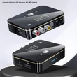 M8 5 az 1-ben többfunkciós Bluetooth adó/vevő adapter, NFC, LED kijelzővel, digitális analóg átalakító, mp3 lejátszó, távirányítóval