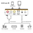 M8 5 az 1-ben többfunkciós Bluetooth adó/vevő adapter, NFC, LED kijelzővel, digitális analóg átalakító, mp3 lejátszó, távirányítóval
