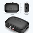 Bluetooth 5.0 vevő, NFC csatlakozás, USB és TF kártyás MP3 lejátszó, 3,5 mm-es Jack és RCA aljzattal, Multiconnect