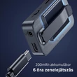 C33 Bluetooth 5.0 Mp3 lejátszó LCD kijelzővel, bluetooth vevő adapter, kamera selfie távirányító