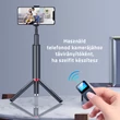 C33 Bluetooth 5.0 Mp3 lejátszó LCD kijelzővel, bluetooth vevő adapter, kamera selfie távirányító