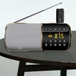 2 az 1-ben Bluetooth 5.0 vevő FM transzmitter USB adapter beépített mikrofonnal, MSD128