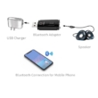 2 az 1-ben Bluetooth 5.0 vevő FM transzmitter USB adapter beépített mikrofonnal, MSD128
