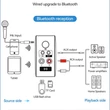 H6 Univerzális Bluetooth 5.3 Audio adó/vevő, QC3.0 gyors töltő és MP3 lejátszó, Karaoke adapter, távirányítóval