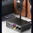 M18 többfunkciós vezeték nélküli Bluetooth audio adó/vevő adapter, DAC, 6,5 mm-es kereoke mikrofonbemenettelm távirányítóval