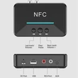 Bluetooth 5.0 audio vevő adapter NFC-vel