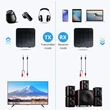 Bluetooth 5.0 audio adó-vevő adapter RX - TX mód, audio eszközökhöz