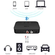 Bluetooth 5.0 audio vevő adapter NFC-vel, USB bemenettel, MP3 lejátszó